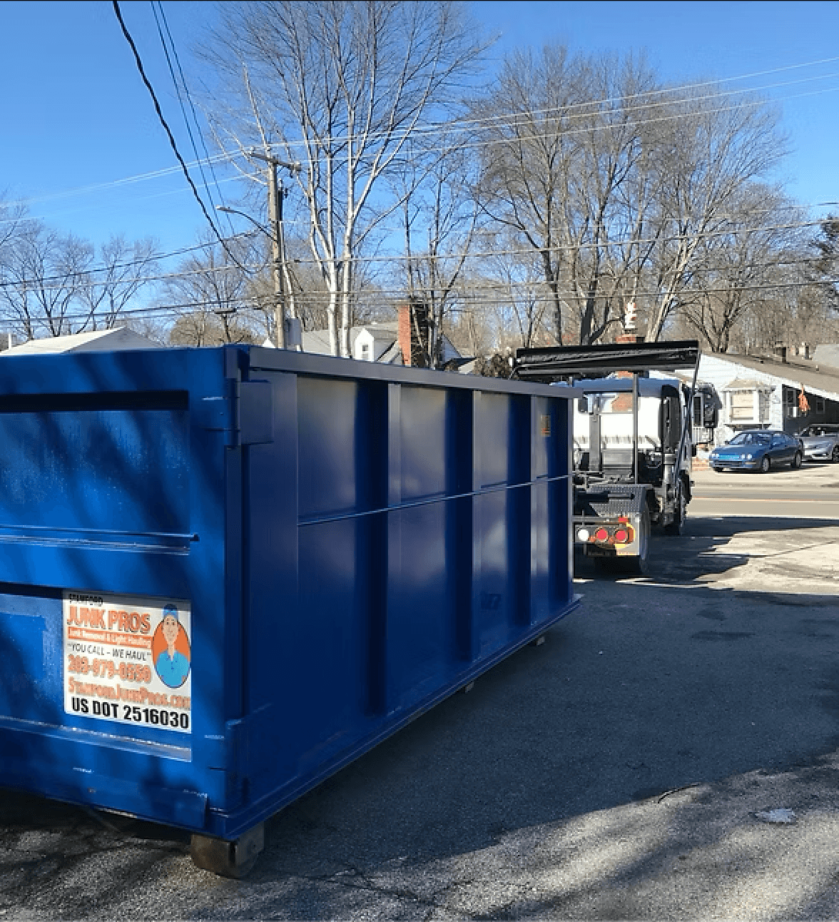 10 Cubic Yard dumpster